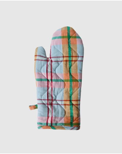 Mosey Me - Confetti Plaid Oven Mitt
