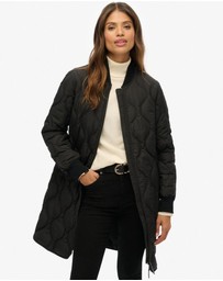 Superdry - Long Quilted Liner Jacket