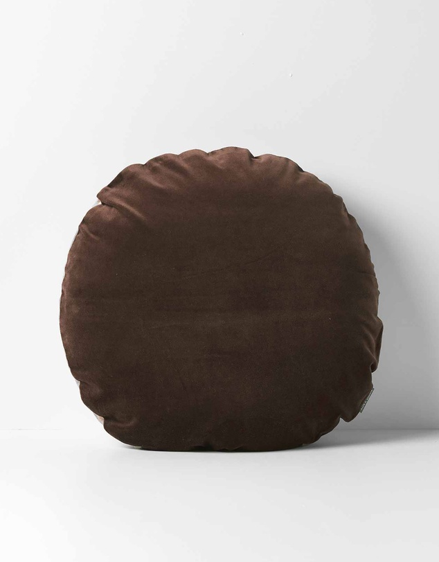 Aura Home - Round Velvet Cushion 55cm