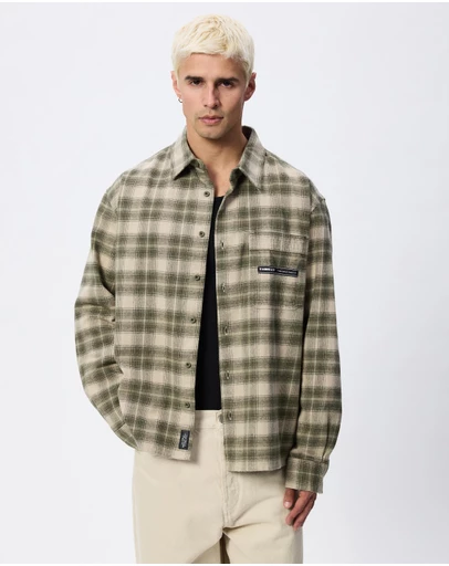 Thrills - Paradise Built Barrio Long Sleeve Flannel Shirt