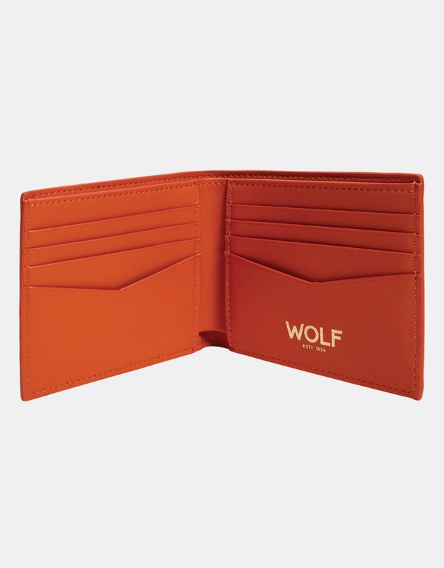 Wolf - Wolf Signature Billfold Wallet Orange