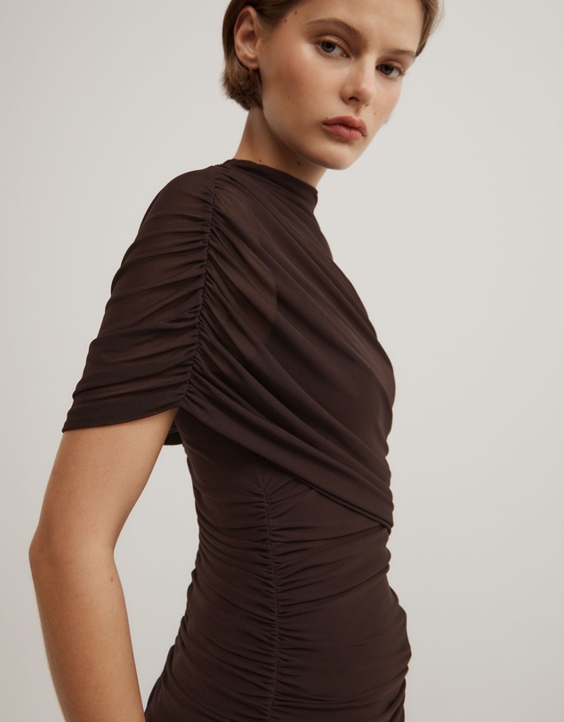 Witchery - Mesh Cape Top