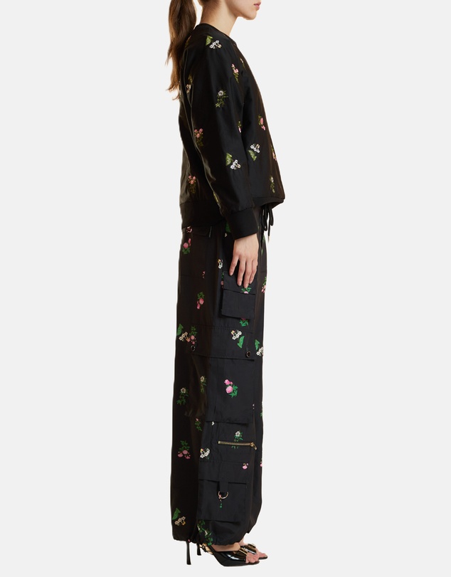 Cynthia Rowley - Printed Cargo Pants