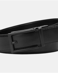 Buckle - Clarke. Australian Made Auto Leather Belt. 35mm width.