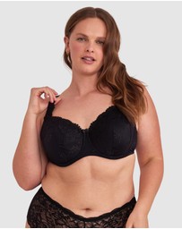 Bras N Things - Sapphire Full Cup Bra - Black