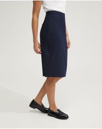 Oxford - Peggy Wool Stretch Suit Skirt