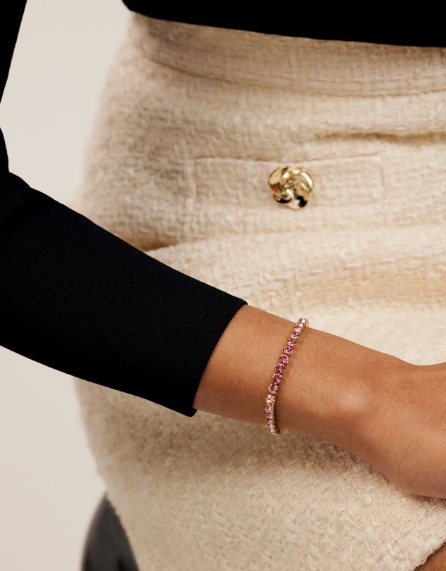 Ted Baker - Melrah Crystal Adjustable Tennis Bracelet