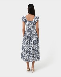 Forcast - Pearl Floral Cotton Dress