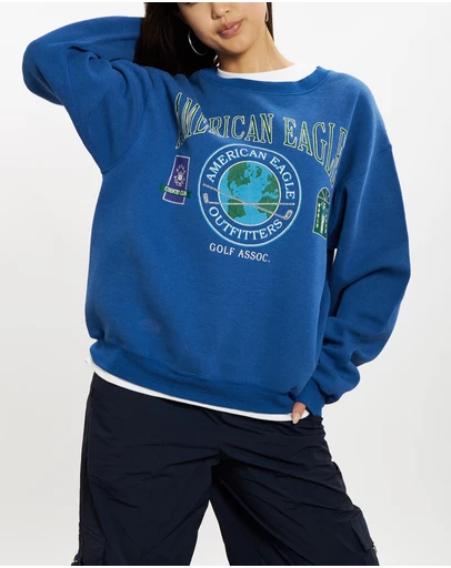 Vintage by The Real Deal - Pre Loved - 90s American Eagle Sweatshirt