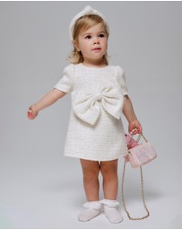 Bardot Junior - Lucille Boucle Mini Dress - Babies