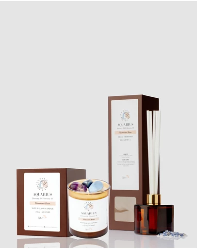 Silk Oil of Morocco - Zodiac Fragrance Duo - Aquarius