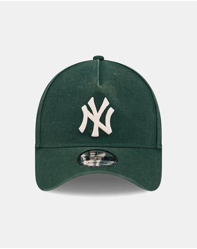 New Era - New York Yankees Washed Canvas Seasonal 9FORTY A-Frame Adjustable Cap