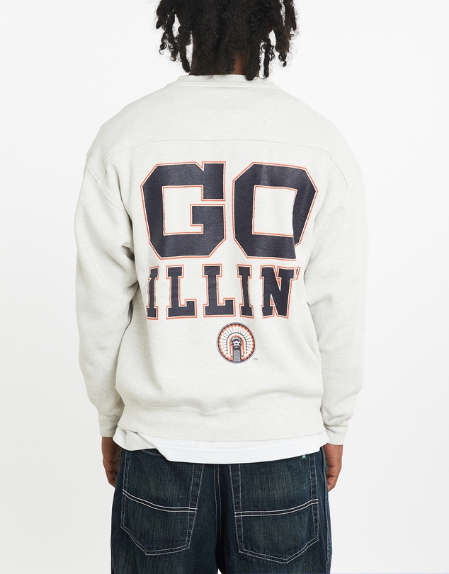 Vintage by The Real Deal - Pre Loved - Vintage 90s NCAA University of Illinois Fighting Illini Sweatshirt