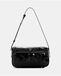 GUESS - Waldena Small Top Zip Shoulder Bag