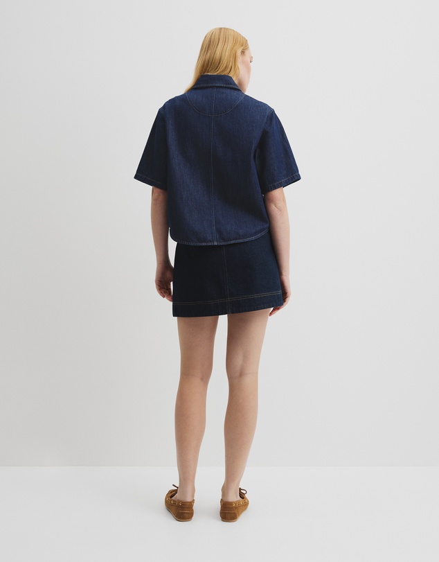 Country Road - Short Sleeve Denim Shirt