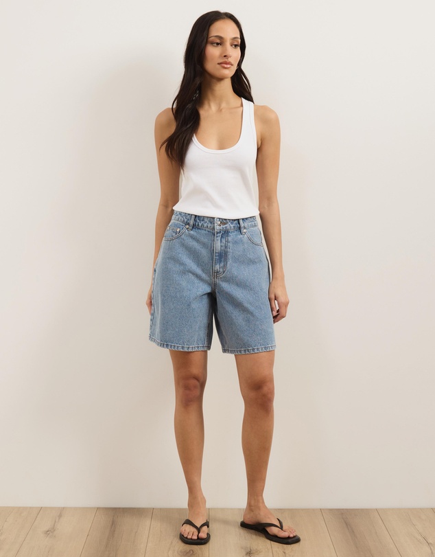 Atmos&Here - Ada Bermuda Denim Shorts