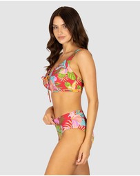 Baku Swimwear - Mahalo F/G Cup Lace Up Bikini Bra Top