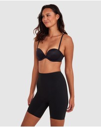 Bras N Things - Microfibre Thigh Shaper - Black
