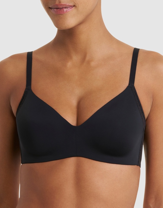 Natori - Pretty Smooth Padded Wirefree T-Shirt Bra With Lace