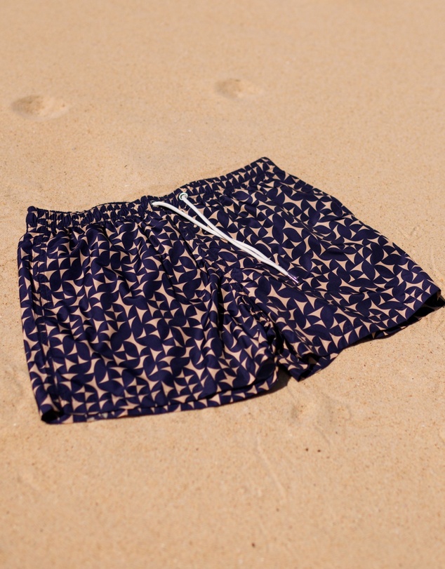 Swim Shady - Sapphire Sand Swim Shorts