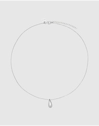 Najo - Eau Silver Necklace (45cm+ext)