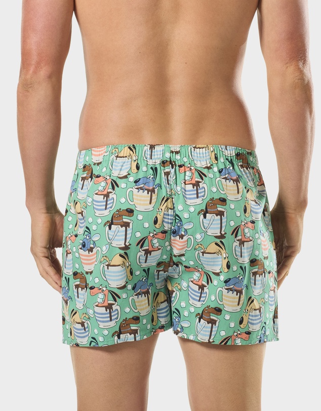 Mitch Dowd - Mens Cats And Dogs Boxer Shorts 3 Pack - Multi