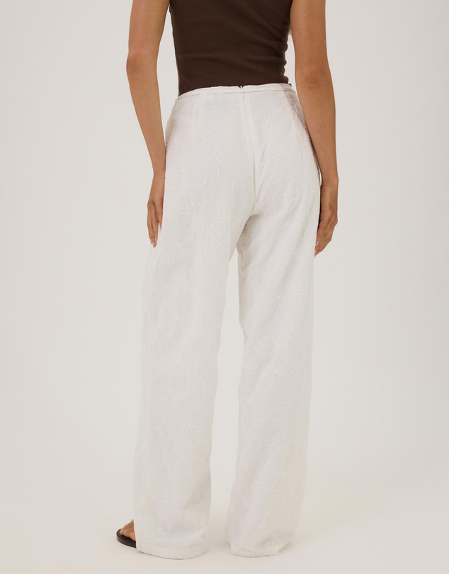Atmos&Here - Eliza Embroidered Pants