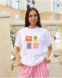 Vacancy Co - Postcard Tee