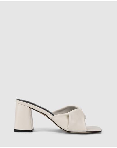 Chalk White Leather