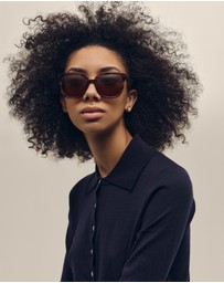 Daniel Wellington - Grande Acetate Brown Sunglasses