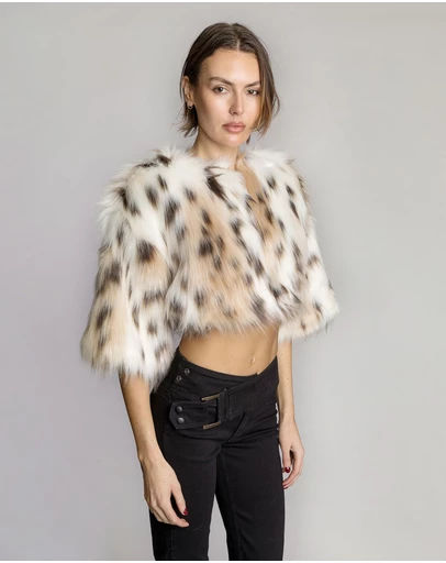 Love and Nostalgia - Little Fur Coat - Snow Leopard