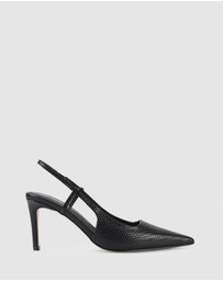 Siren - Zuko Slingback Heels