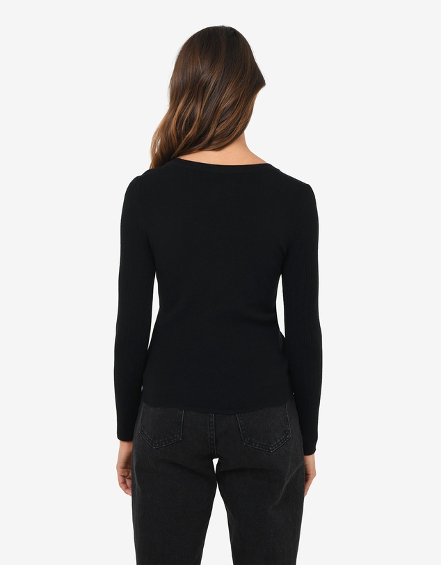 Forcast - Samira Scoop Neck Knit