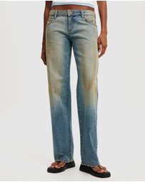 Cotton On - Low Rise Straight Jeans