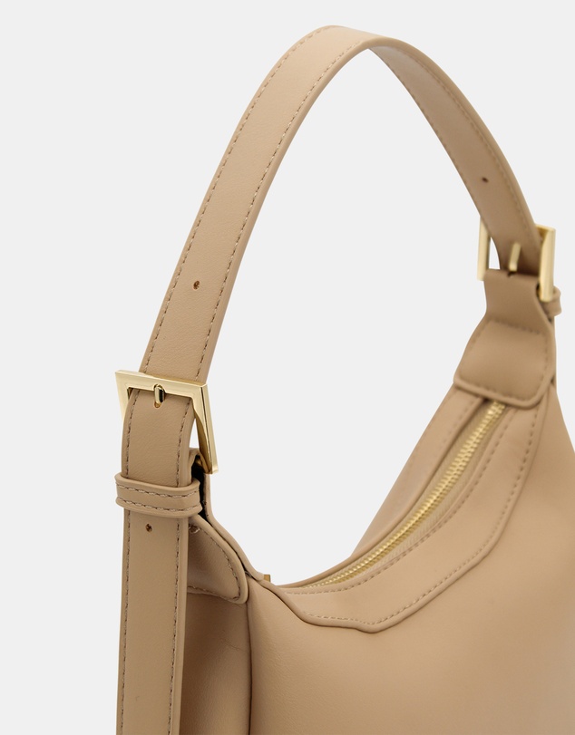 Morgan & Taylor - Anya Shoulder Bag in Beige Tan