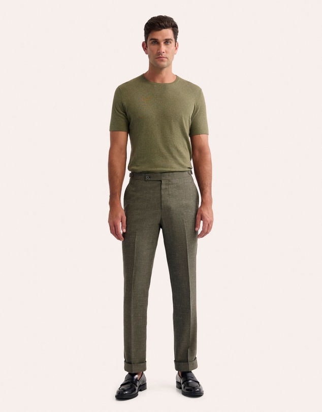 Oxford - Theodore Crew Neck Knitted T-Shirt