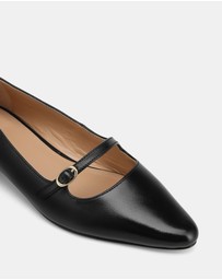 Wittner - Carina Leather Pointed Ballet Flats