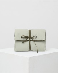 Phile - Plush Change Mat Wrap - Eucalyptus Green