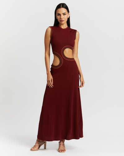 Paisley Cut Toso Dress