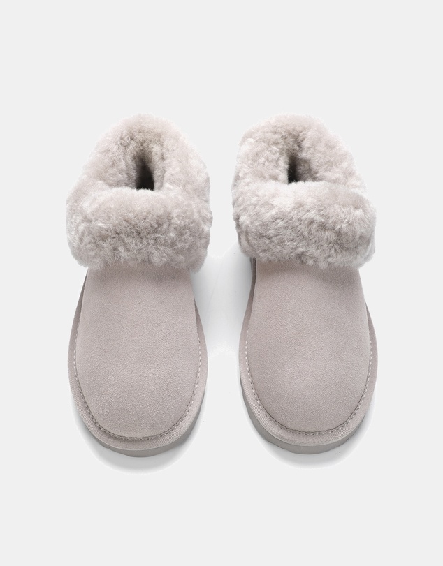 AusWooli Ugg Boots - Coogee Sheepskin Cozy Ankle Slippers