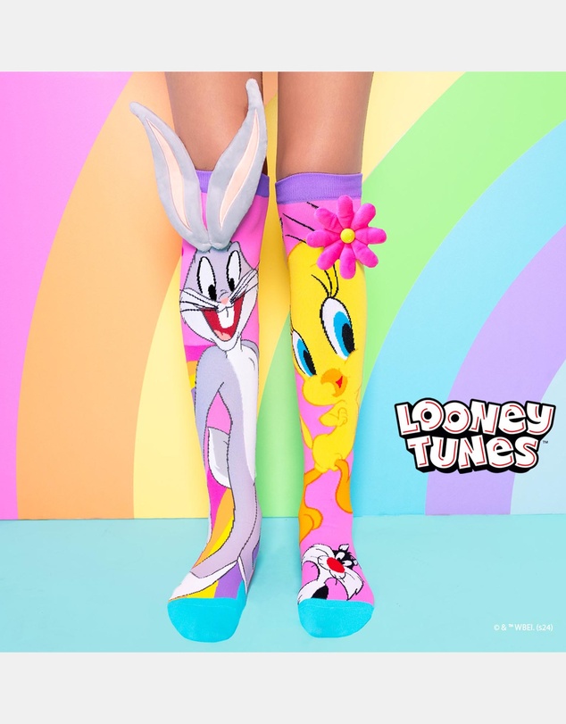 MADMIA - Tweety Bugs Bunny Socks - Kids-Teens