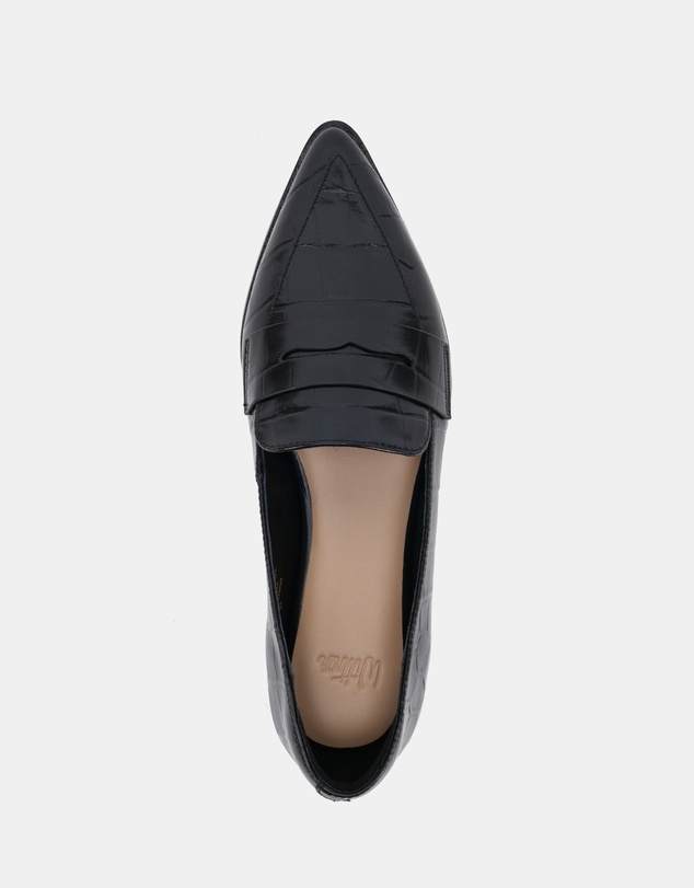 Wittner - Denver Embossed Leather Loafers