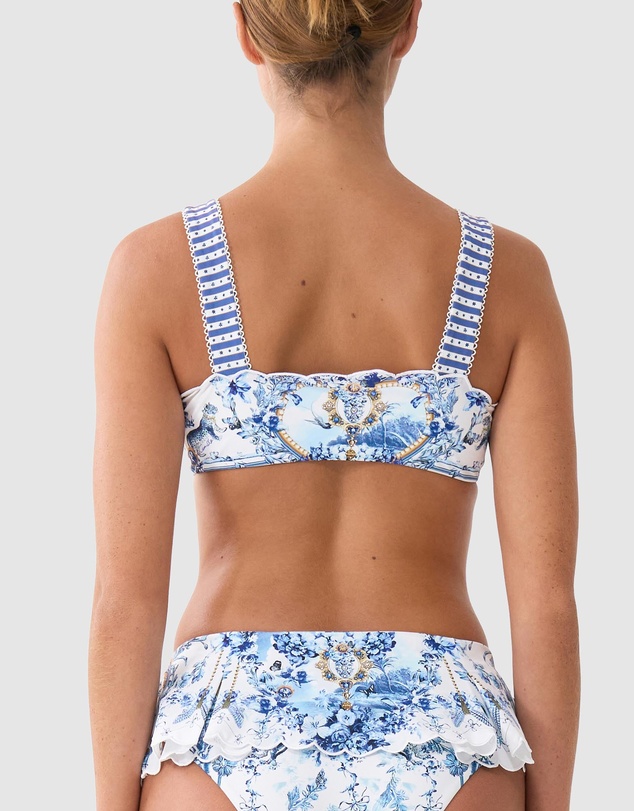 Camilla - Square Neck Wide Strap Bikini Top