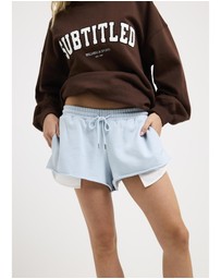 Subtitled - Aloha Cropped Fleece Shorts