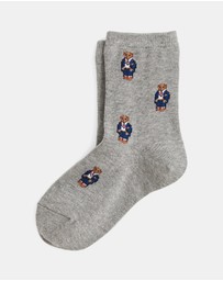 Polo Ralph Lauren - Polo Bear Crew Socks - Teens