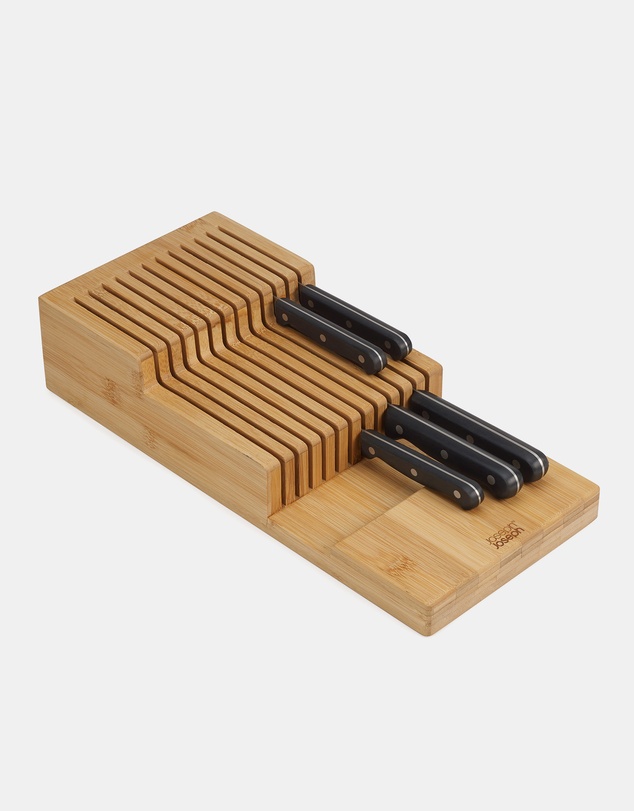 Joseph Joseph - DrawerStore™ Bamboo Large 2-tier In-Drawer Knf Organiser