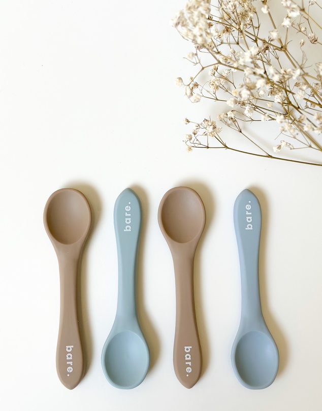 Bare The Label - Silicone Spoons, Four Pack