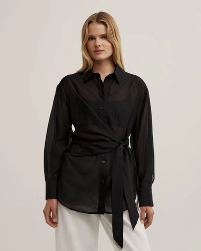 Witchery - Button Tie Up Shirt
