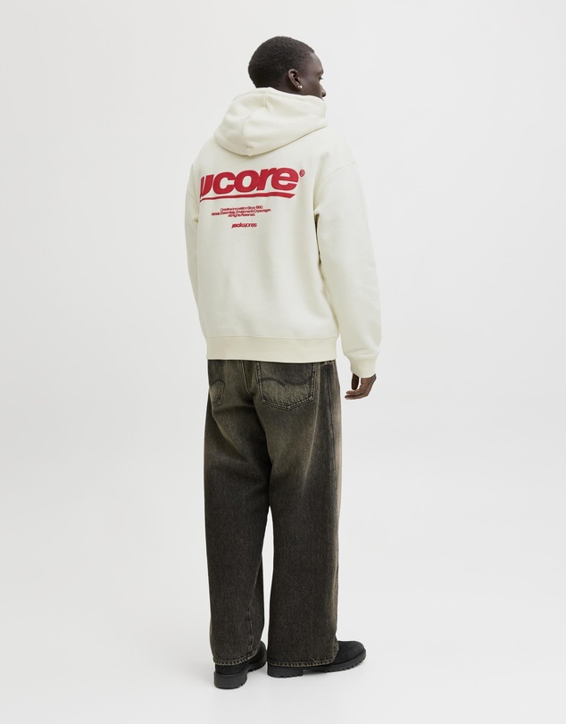 Jack & Jones - Club Back Print Sweat Hoodie