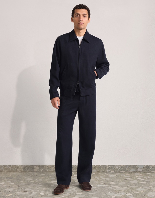 Frescobol Carioca - Luan Wood Knitted Relaxed Trousers